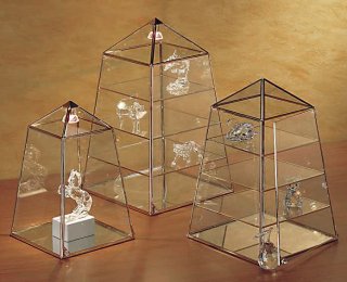 Vitrine collectionneur de luxe Pyramide